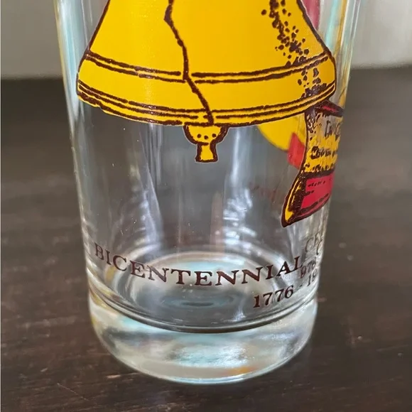 Vintage 1976 Bicentennial Liberty Bell Drinking Glasses❤️ - Picture 6 of 12